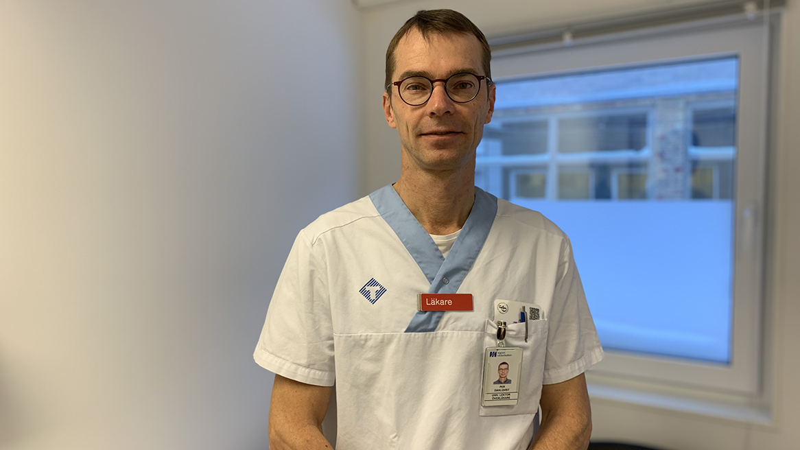 Per Dahlqvist, överläkare och docent vid Medicincentrum på Norrlands universitetssjukhus.