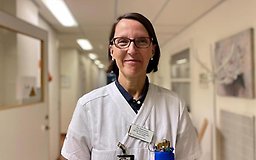 Åsa Hansson, forskningssjuksköterska på Klinisk Prövningsenhet på Skånes universitetssjukhus i Lund. 